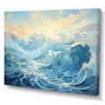 thumbnail image 2 of Designart "Pastel Aqua Skies III" Clouds Canvas Prints, 2 of 7