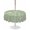White Gray Green, variant on Outdoor Tablecloth with Umbrella Hole for Patio/Picnic/Party/Camping, Green Brown Wildflowers Waterproof Table Cloth Round Cover Washable, Modern Floral Butterfly Plant (Dia 60")
