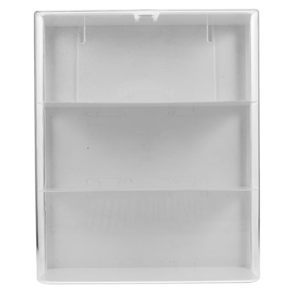 HONMEET Clear Acrylic Wall Mounted Display Box with Door for Collectibles and Figures