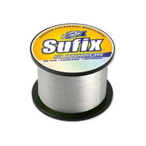 Sufix Superior Monofilament Fishing Line, 1 lb Spool, 30 lb Clear
