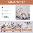 thumbnail image 3 of Recliner Slipcovers -Pieces Lazyboy Recliner Covers Recliner Couch Covers Recliner Chair Cover Non Slip Reclining Slipcovers with Storage Pockets Furniture Protector for Living Room, 3 of 7