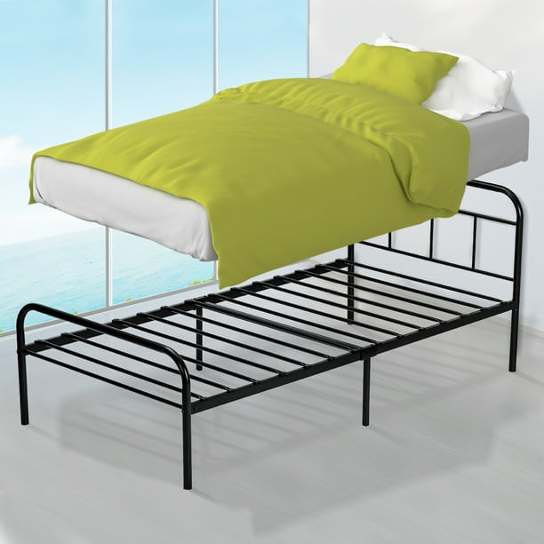Insma 14 Heavy Duty Metal Bed Frame No, Best Bed Frame No Box Spring Needed