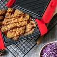 thumbnail image 3 of Youkk 2 Pcs Plateaux de Barbecue Chauffants Antiadhésifs pour Micro-Ondes, 3 of 6