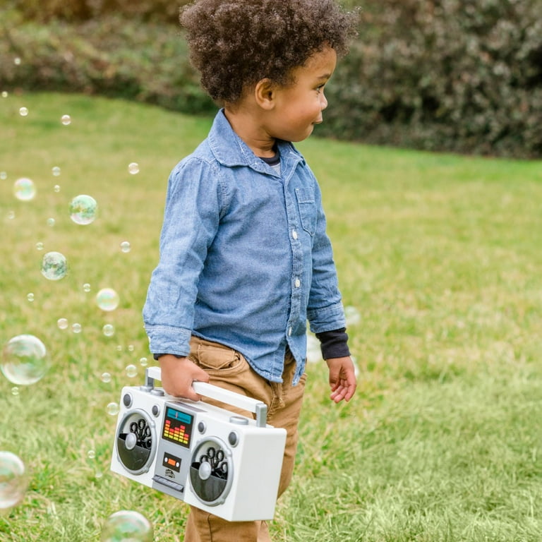 Maxx Bubbles Bluetooth Boombox Bubble Machine - Light up