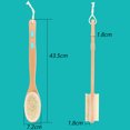 thumbnail image 2 of Long handle double-sided bath brush Multi-purpose long handle bath brush Household bath brush, 2 of 6