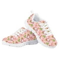 thumbnail image 4 of Pzuqiu Pink Kids Tennis Shoes Girls Size 11.5 Christmas Santa Claus Breathable Mesh Sneakers Lightweight Running Athletic Shoes Outdoor Sport Shoes, 4 of 5