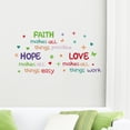 thumbnail image 3 of Naiovety 2 uds pegatina de pared póster personalidad moderna Universal DIY papel pintado pegatinas decoración del hogar bebé pasillo dormitorio Decoración del hogar Naiovety HA078219-00, 3 of 6