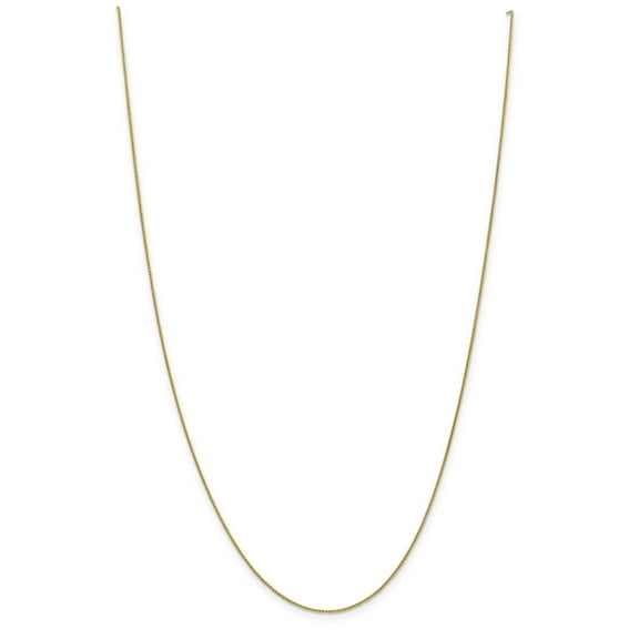 Primal Gold 10 Karat Yellow Gold 0.80mm Spiga Pendant Chain