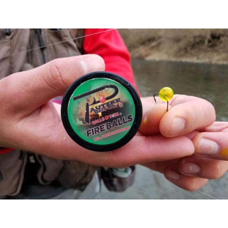 Pautzke Crappie Fire Balls Fishing Bait - 1.35 Oz Jar, Pink (5 Color Choices) 4 thumbnail image