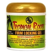 Bronner Brothers Tropical Roots Firm Locking Gel, 6 oz, 2 Pack