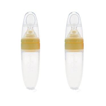 🍼 Red Cartoon Bunny BPA Free Baby Feeder Bottle 180ml with Handle, Nipple & Cap – Leak Proof