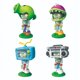 thumbnail image 4 of Figuras de acción de cosplay de Plants VS Zombies auténticas, bloques de construcción para armar, modelo de acción de Peashooter, girasol, juguetes para niños, 4 of 5