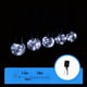 thumbnail image 1 of Guirnalda De Luces Led Solares Exterior 10m Ip65 20pcs Blanco, 1 of 1