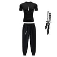 thumbnail image 4 of Anime Jujutsu Kaisen Compression Set Performance GYM Set Men‘s Athletic Workout Quick Dry Shirts+Sweatpants Unisex Sportwear, 4 of 7