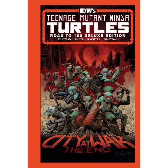 Teenage Mutant Ninja Turtles: Road to 100 Deluxe Edition, (Hardcover)