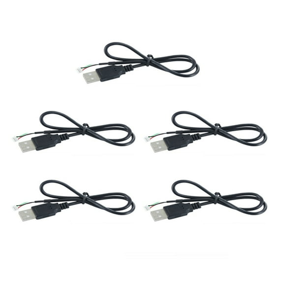 5Pcs USB To 5Pin 1.0Mm Cable for USB Camera Module Board OV5640 HBV-5640 Length 50CM Adapter USB Cable