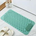 thumbnail image 4 of Anti- Bath & Shower Mat with Exfoliating Texture - 27x14 Inch Non- Tub Mat with 100+ Suction Cups, Drain Holes & Massage Points - Machine Washable Bathroom Safety Mat, 4 of 5