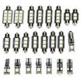 thumbnail image 1 of Bombilla LED SMD T10 de 12 V, 6500 K, 150 lm, luz blanca para lámpara de lectura de coche (23 unidades), 1 of 12