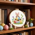 thumbnail image 5 of zhangmingg Embroidery Kit Complete DIY Craft Set with Threads Needles and for Beginners, 5 of 5