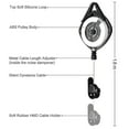 thumbnail image 4 of 3/6pcs Silent VR Cable Management Pulley System for HTC Vive Rift S PS Windows VR Accessories, 4 of 4