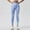 Blue, variant on Womens Yoga Leggings Tie Dye Scrunch Elastic Sports Tights Lifting Workout Cycling High Waisted Soft Pants for Gym