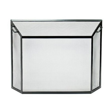 Minuteman International Contemporary Fireplace Screen 50 X 36 In