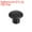Black, variant on Uxcell 150Pack 5mm(3/16") Dia Plastic Screw Hole Plugs Cover for Furniture, White