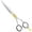 Silver-Black, variant on Equinox Professional Barber Hair Cutting Scissors Shears Haircut 6.0" – High Quality Stainless Steel