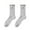 Gray, variant on Ruffle Socks for Women Turn-Cuff Casual Ankle Socks Breathable Cool Knit Cotton LightWeight Casual Socks Athletic Bulk Socks Lettuce Crew Frilly Sock
