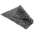 Square Bath Shower Tub Mat 21 x 21 in NonSlip Stall Mat with Suction