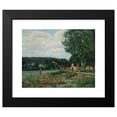 thumbnail image 2 of Armand Guillaumin 24x20 Black Modern Framed Museum Art Print Titled - Ile-De-France Landscape (circa 1875), 2 of 5