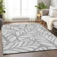 thumbnail image 4 of Dalyn Rugs Premium Machine Washable Mayfield AMF741 Gray 2'6" x 3'10" Rug, 4 of 7