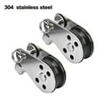 thumbnail image 1 of qifei for Durable 10pcs Stainless Steel Pulleys for Safe Boat Sailing & Kayaking Use, 1 of 9