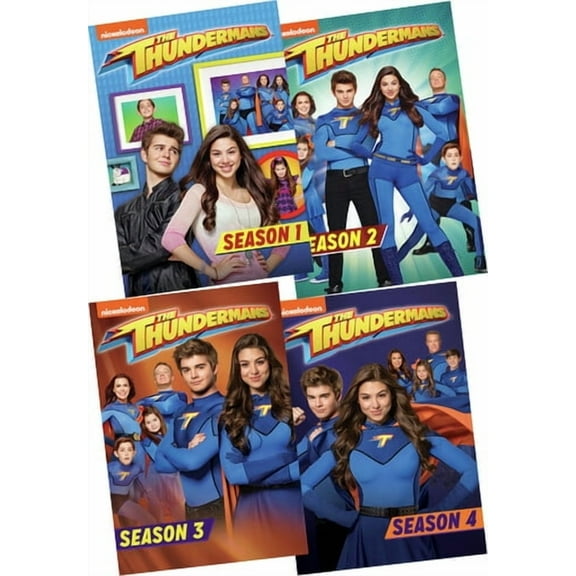 The Thundermans Season 1-4 Bundle (DVD), Nickelodeon, Action & Adventure