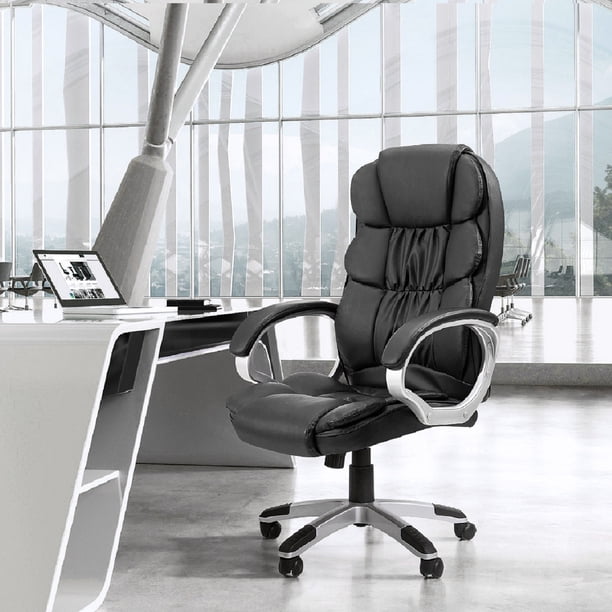 Vineego Office Chair High Back Computer Chair Ergonomic Desk Chair, PU