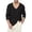 AB277 Black, variant on Tisuna Men'S Long Sleeve T-Shirts Loose V Neck Tops Men Solid Tees For Daily Wear Size L