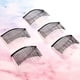 thumbnail image 5 of piezas 20 dientes peines de clip para el cabello peines de alambre de metal peines de velo de novia de alambre torcido (negro), 5 of 8