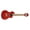 Red Stain, variant on Lanikai Quilted Maple Red Stain Concert with Kula Preamp A/E Ukulele
