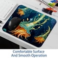thumbnail image 6 of Sea Slug Square Non-Slip Rubber Bottom Printed Desk Mat Mouse Mat Gaming Mousepad Desk Pad - 8.3x9.8 Inch, Suitable for Office and Gaming, 6 of 6