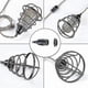 thumbnail image 4 of Diy Pendant Light With Hemp Rope Textile Cable Hanging Lamp 3e27 With Switch And Plug Retro Lamp 9 Meters Of Cable Lamp For Dining Table Cafe Li, 4 of 5