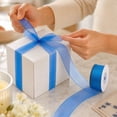 thumbnail image 2 of Solid Color Wired Ribbon for Christmas Gift Wrapping, Wreaths, and DIY Crafts, 2 of 5