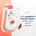 thumbnail image 5 of Dove Summer Care Long Lasting Women's Body Wash All Skin Type, Grapefruit and Lemon Balm, 30.6 fl oz, 5 of 9