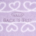 thumbnail image 2 of HALO SleepSack Swaddle, Micro-Fleece, Heartline, Infant Girls, Small, 0-6 Months, 2 of 4