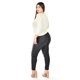 thumbnail image 3 of Blusa tejido con textura de brillos Roman Fashion /Tallas Extras, 2842 (Dorado) dorado 42, 3 of 6