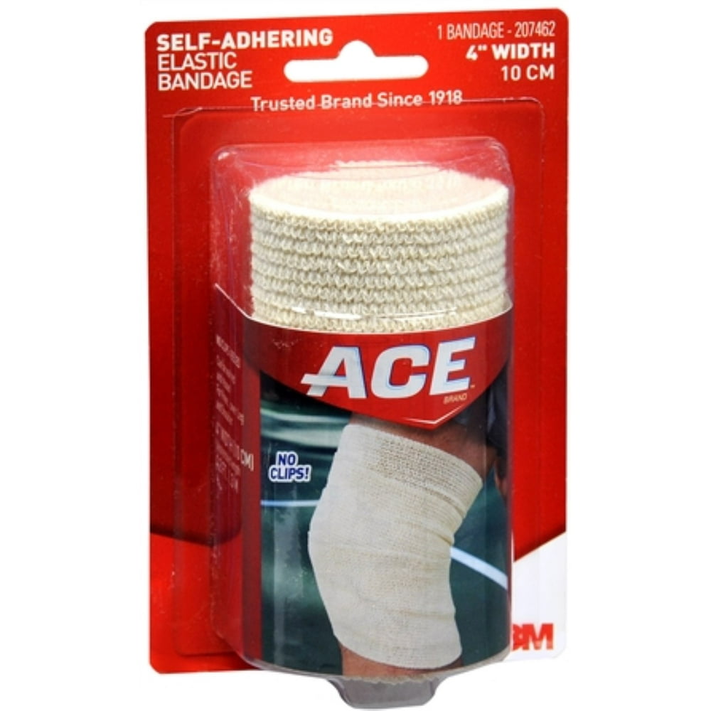 ACE SelfAdhering Bandage 4 Inches 1 Each (Pack of 2)