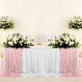 thumbnail image 6 of 4Pcs Strawberry Table Runner, 29 x70 inch Shiny Glitter Tulle Table Cloth, Spring Summer Fruit Strawberry Themed Tablecloth for Birthday Baby Shower Party Kitchen Dining Home Decoration, 6 of 6