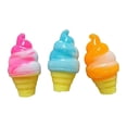 thumbnail image 1 of 3 Piezas Juguetes Antiestrés Squeezing Helados Fidget Sensitivo Función Interactiva Material Goma PP Suave Adecuado para Regalo Decoración de Fiestas Niños Adultos 6cmx6cmx8.5cm, 1 of 9