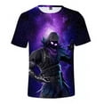 thumbnail image 6 of Aesthetic Cosplay Fortnite 3D Print Quick Dry Crew Neck T-Shirt, Adult Sizes, 6 of 33