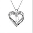 thumbnail image 2 of Holloyiver Necklaces for Women Girls Simple Zircon A-Z Letters Pendant Necklaces Jewelry Crown Pendant Chain Jewelry for Girls, 2 of 7