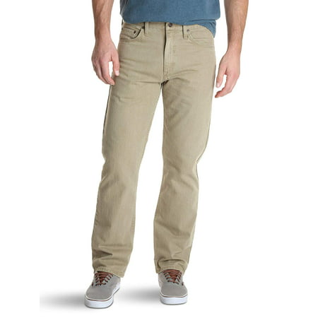 Wrangler Authentics Men's Big and Tall Classic Relaxed Fit Jean, Khaki ...
